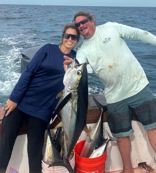 Tuna on the boat — BigJoe's Family