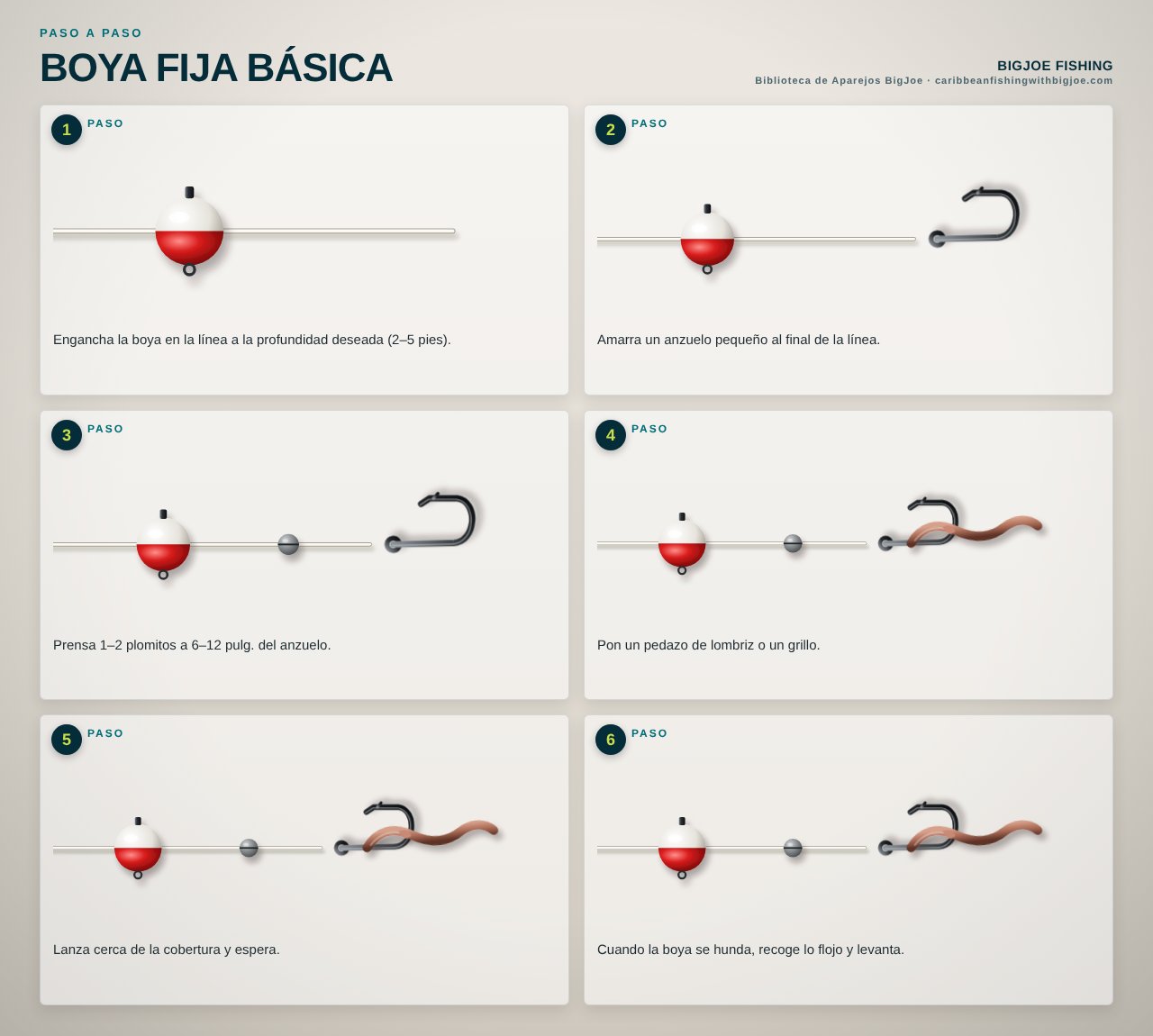 Boya Fija Básica — Gráfico paso a paso de BigJoe