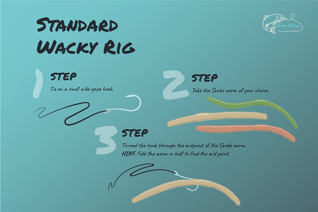 Standard Wacky Rig How To Graphic